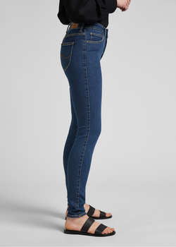 LEE DAMSKIE SPODNIE JEANSOWE LEE FOREVERFIT CLEAN RILEY L32SOVWD 112145053
