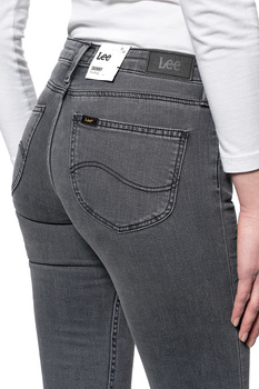 DAMSKIE SPODNIE JEANSOWE LEE SCARLETT RAVEN GREY L526YGCE 112111950