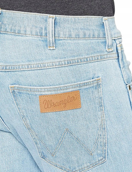 WRANGLER GREENSBORO MĘSKIE SPODNIE JEANSOWE JEANSY MORNING LIGHT W15QBG76N 112126861