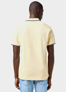 MESKA KOSZULKA WRANGLER POLO SHIRT BANANA CREPE 112362826