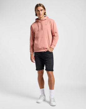 LEE MĘSKA BLUZA Z KAPTUREM LEE PLAIN HOODIE SEPIA 112363883