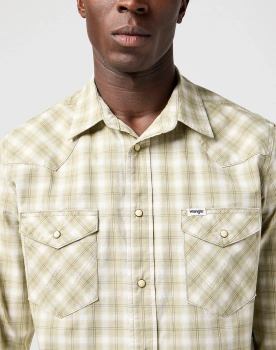 MESKA KOSZULA WRANGLER WESTERN SHIRT TEA 112362765