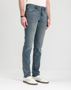 Męskie Spodnie Jeansowe Tom Tailor TTJOSH REGULAR mid stone blue grey denim 1048363 10162