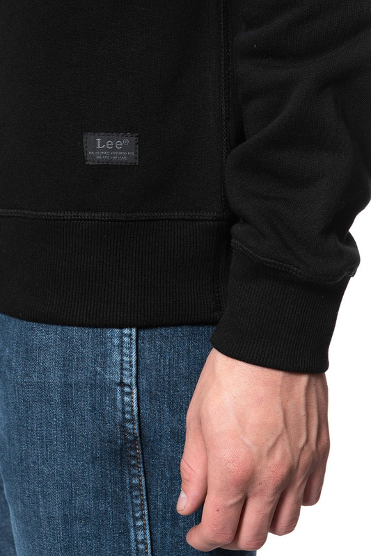 BLUZA LEE HIGHNECK SWS BLACK L82BTJ01 112121988