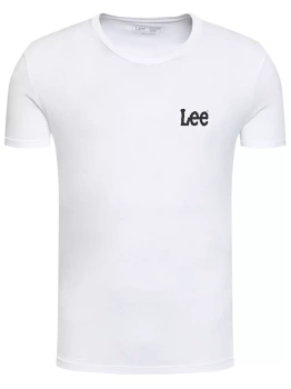 LEE TWIN PACK GRAPHIC DWUPAK MĘSKI T-SHIRT KOSZUKA LOGO BLACK WHITE L65RAIKW 112140524