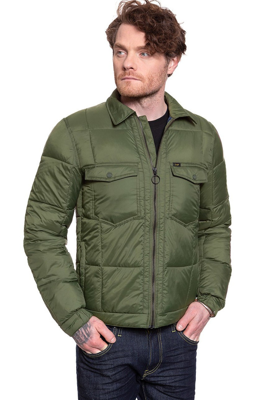 KURTKA MĘSKA LEE LT CHETOPA PUFFER OLIVE GREEN L86MSZNX 112122719