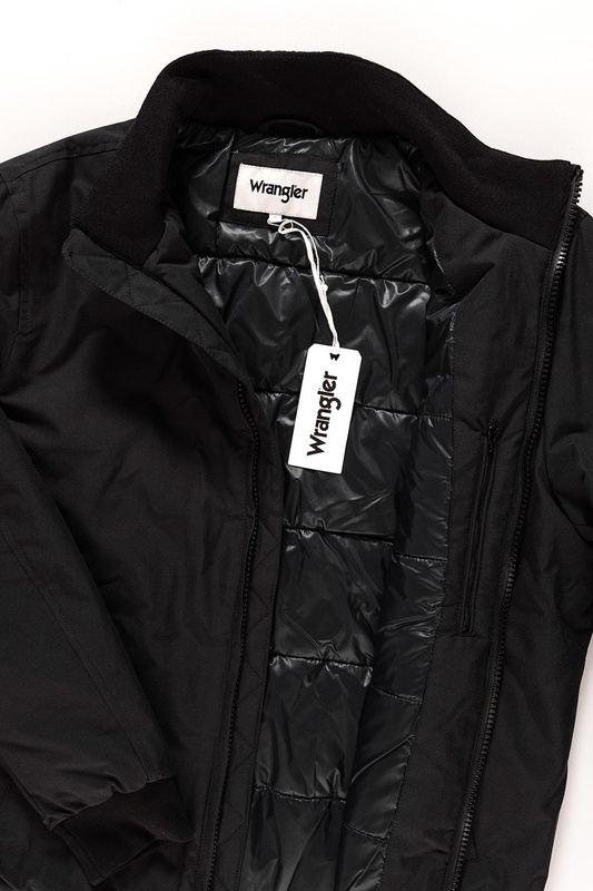 WRANGLER HARRINGTON JACKET BLACK W4M1YC100 112129130