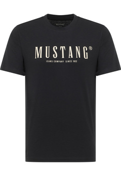 Męski T-Shirt Mustang Style Austin Jet Black 1016853 4188