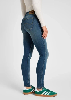 LEE DAMSKIE SPODNIE JEANSOWE LEE FOREVERFIT INDIGO TEA 112355539