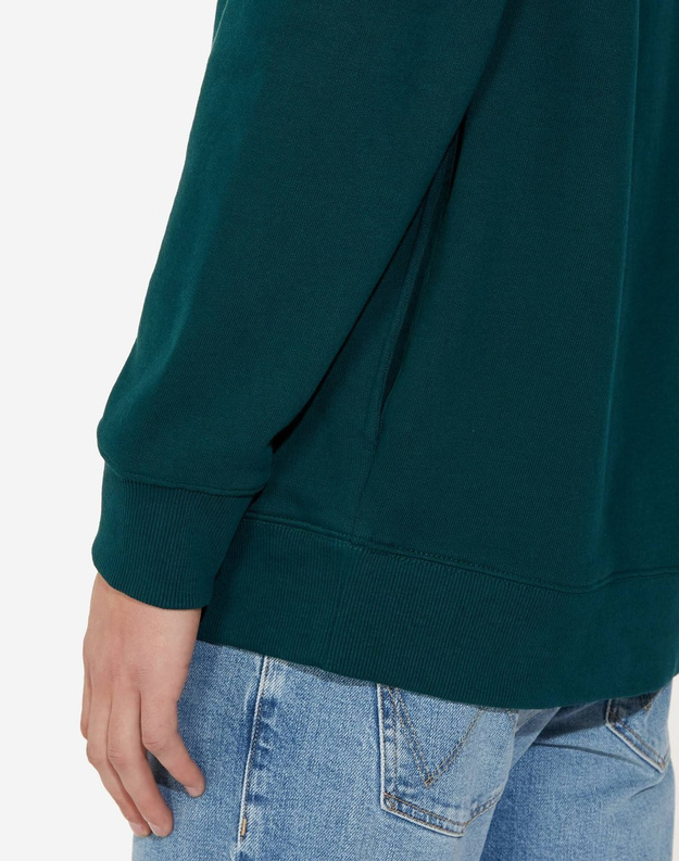 BLUZA WRANGLER HALF ZIP SWEAT PINE W6B2IQG01 112130684