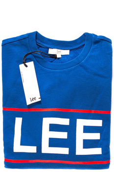 BLUZA LEE DAMSKA RETRO LOGO SWS INDIGO FLASH L53ARXED 112112230