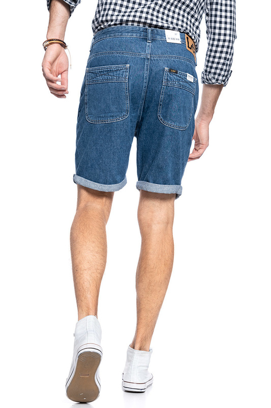 SPODENKI MĘSKIE LEE PIPES TAPERED SHORTS TIC L73ZGGEZ 112120830