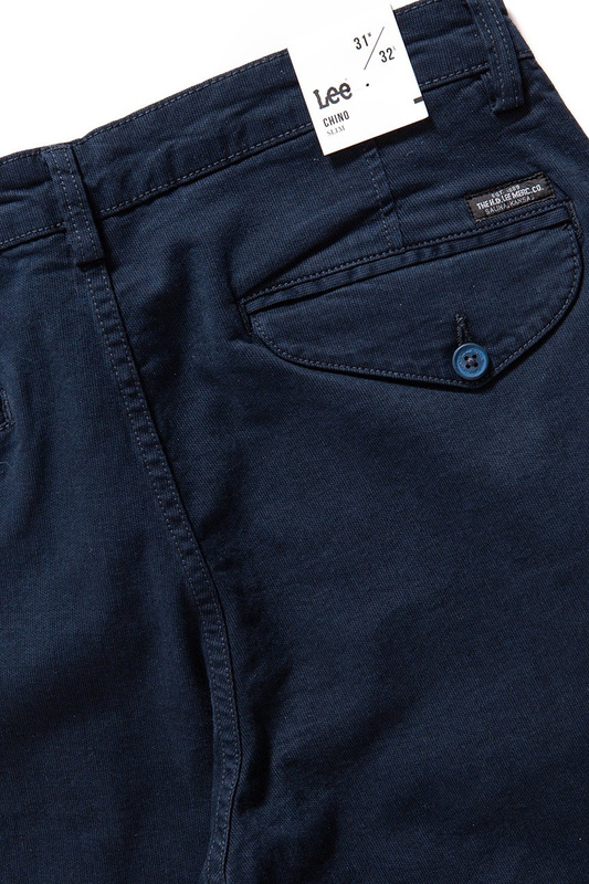 LEE SPODNIE MĘSKIE CHINO BLUE WELL L768LL25