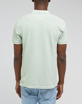 LEE NATURAL DYE POLO MĘSKA KOSZULKA POLO POLÓWKA DUSTY JADE L65CQS41 112331347