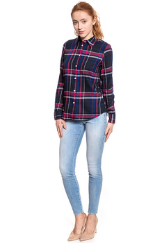 KOSZULA WRANGLER LS SHIRT BRIGHT ROSE W5241ORVC 112129367