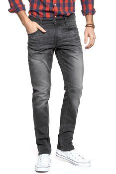 SPODNIE MĘSKIE MUSTANG Oregon Tapered K DENIM BLACK 1006793 4000 883