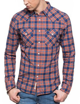 LEE WESTERN SHIRT NIGHT BLUE L643XADY