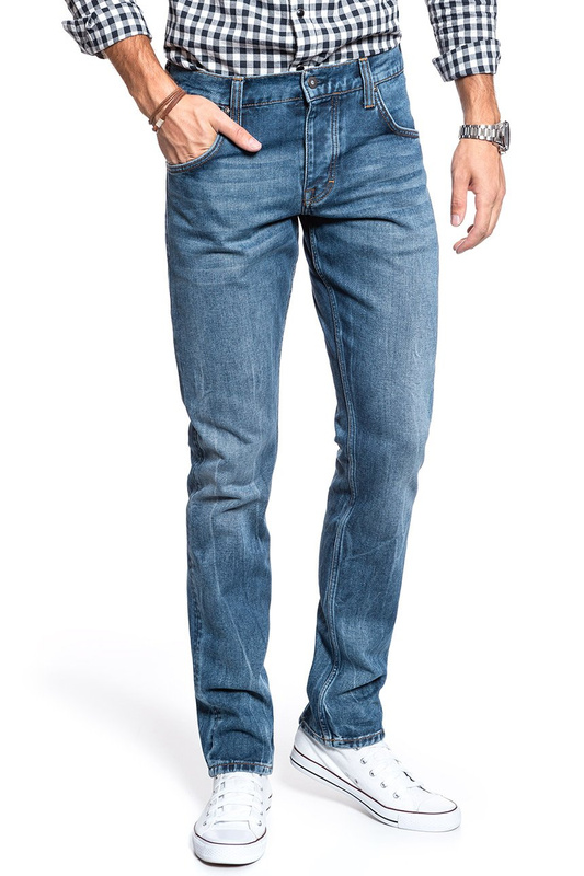 SPODNIE MĘSKIE MUSTANG Chicago Tapered DENIM BLUE 1008742 5000 803