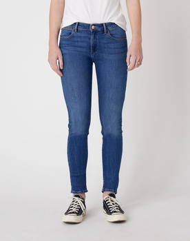 SPODNIE DAMSKIE WRANGLER SKINNY SOFT SKY W28KJB21K 112128278
