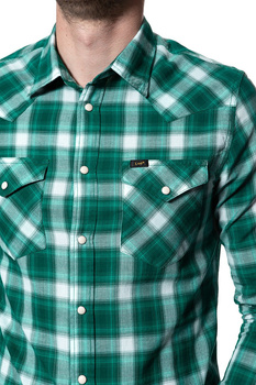 KOSZULA LEE WESTERN SHIRT EVERGREEN L643GIEB 112115349