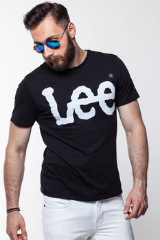 LEE T SHIRT LOGO TEE BLACK L64CAI01
