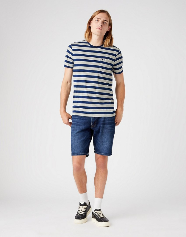 WRANGLER TEXAS SHORTS MĘSKIE SZORTY KRÓTKIE SPODENKI DARK WASH W11CCT30R 112145749
