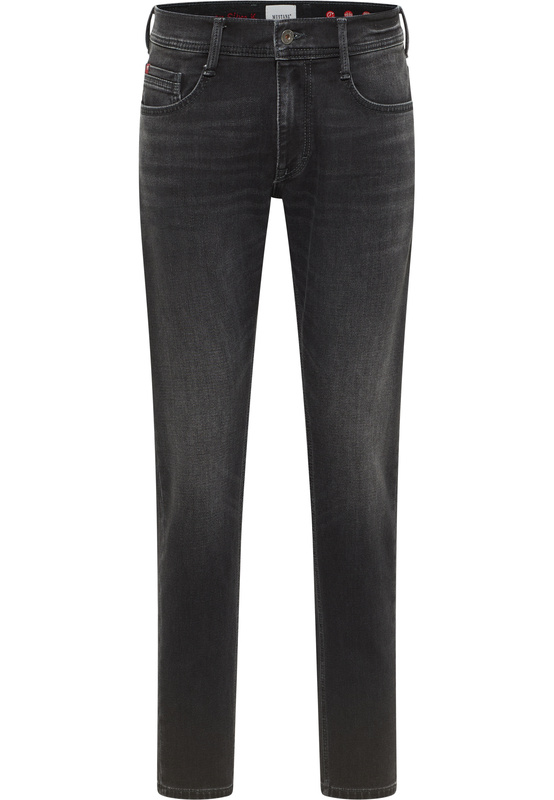 Męskie Spodnie jeansowe Mustang Style Oregon Slim K Denim Black 1016804 4000 783