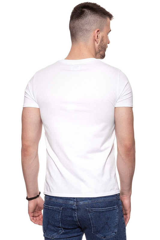 KOSZULKA WRANGLER GRAPHIC TEE WHITE W7B61FK12 112131513