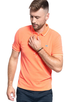 KOSZULKA POLO LEE PIQUE POLO REGULAR FIT NECTARINE L61ARLLC 112113702