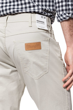 WRANGLER SPODNIE MĘSKIE GREENSBORO STONE W15QWA40V 112127117