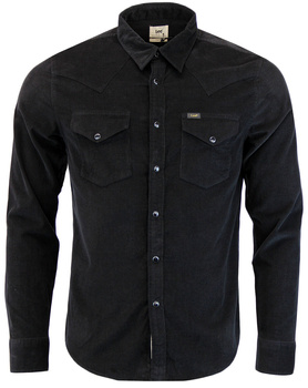 LEE MĘSKA KOSZULA WESTERN  SHIRT BLACK L643MR01