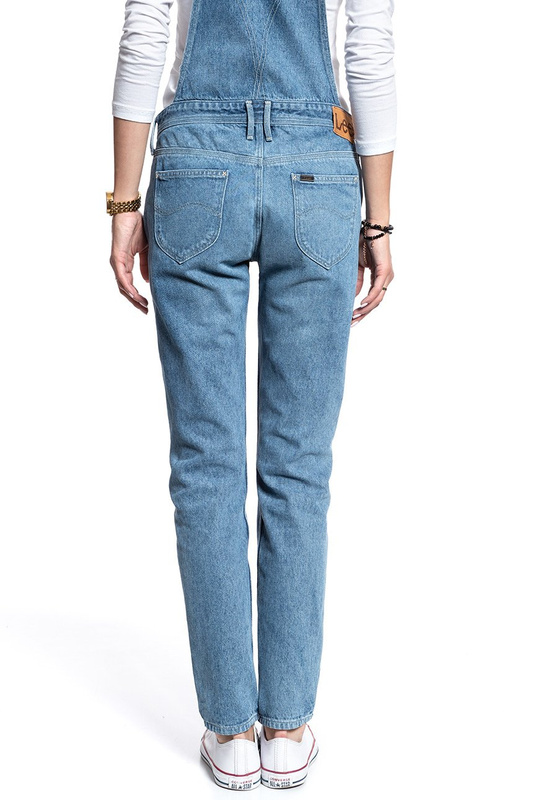 LEE RELAXED WORKER BIB LIGHT STONE L39KGAQA 112108402