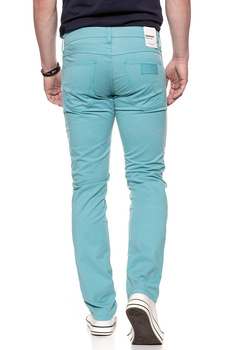WRANGLER SPODNIE MĘSKIE GREENSBORO DUSTY TURQUOISE W15QRU25T 112127057