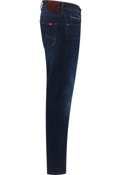 Męskie Spodnie Jeansowe Mustang Style Oregon Slim Denim Blue 1015867 5000 803