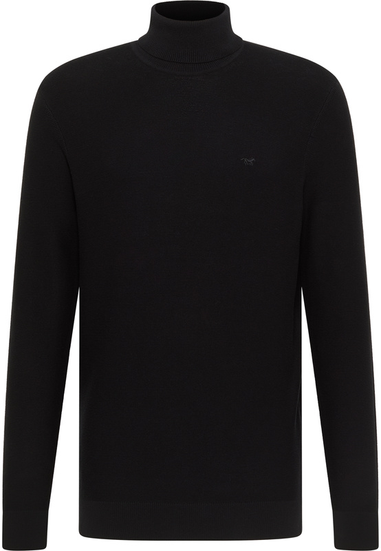 Męski Sweter Mustang Style Elgin Jet Black 1016848 4188