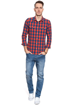 SPODNIE MĘSKIE MUSTANG Washington DENIM BLUE 1009083 5000 411