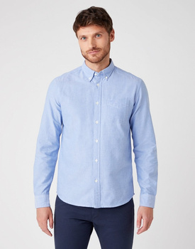 MĘSKA KOSZULA WRANGLER LS 1 PKT BUTTON DOWN LIMOGES BLUE W5A3BMX50 112130021