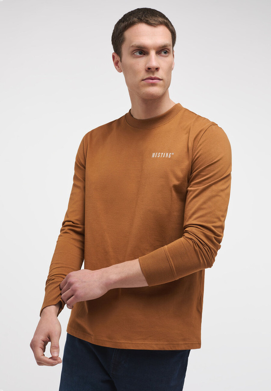 MĘSKI LONGSLEEVE MUSTANG Adrian C Print Rubber 1014096 3161