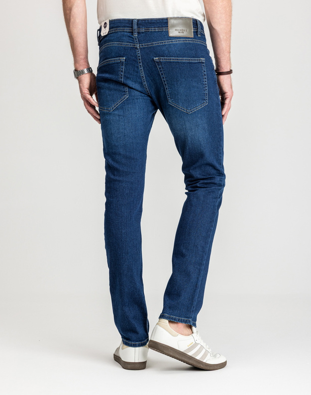 Męskie Spodnie Jeansowe Marcus Felix 2160 Jeans Nevada Blue 14-200243