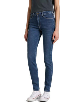 LEE FOREVERFIT DAMSKIE SPODNIE JEANSOWE JEANSY DARK SUBTLE WORN L32SOVPE 112318860
