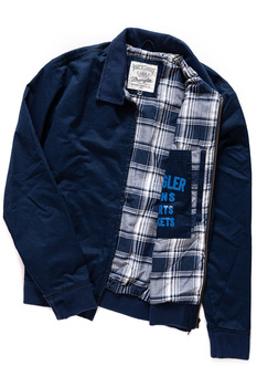 WRANGLER HARRINGTON BOMBER NAVY W4575VM35