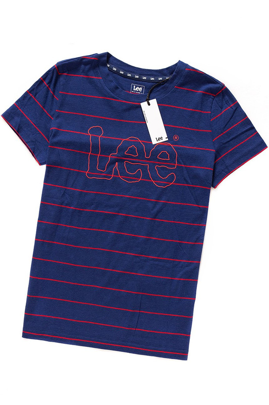 LEE STRIPED TEE BLUEPRINT L42TQQ