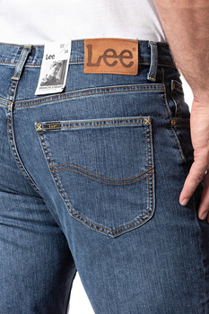 JEANSY MĘSKIE LEE BROOKLYN STRAIGHT MID WASHED L452JJSI 112110148