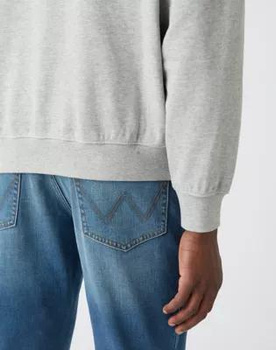 MĘSKA BLUZA WRANGLER WWYG HOODIE MID GREY MEL W6F9H1X37 112141480