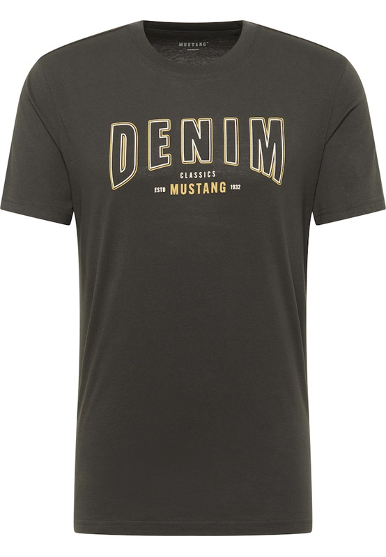 Męski T-Shirt Mustang Style Austin Pirate Black 1015647 4088