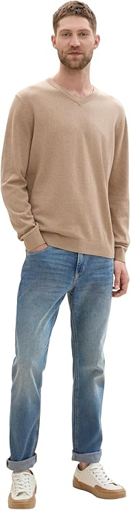 Męskie Spodnie Jeansowe Tom Tailor TOM TAILOR Josh slim Clean Light Stone Blue Denim 1042340 10112