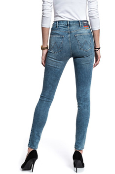 WRANGLER HIGH SKINNY VINTAGE BLUE W27HX779E