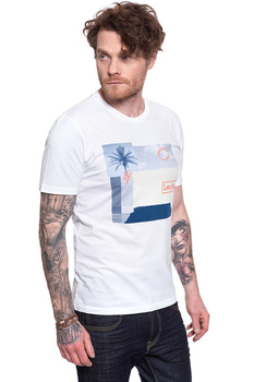 LEE BOTANICAL PRINT TEE BRIGHT WHITE L61IFELJ 112113873