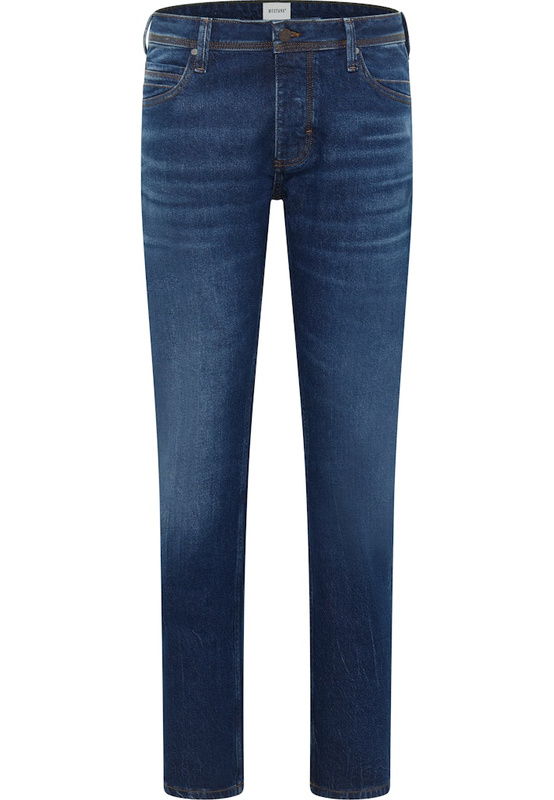 Męskie Spodnie jeansowe Mustang Style Michigan Straight Denim Blue 1015882 5000 983