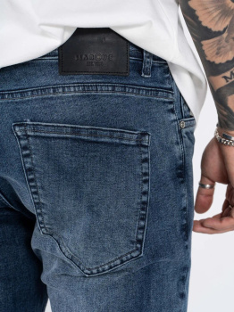 Męskie Spodnie Jeansowe Marcus Felix 2211  Urban Blue Used 14-200296